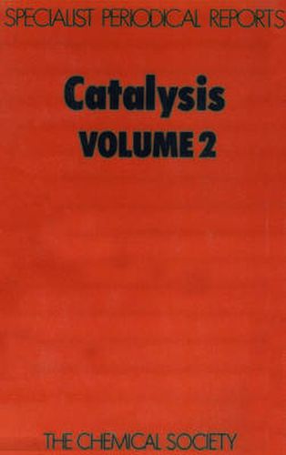 Cover image for Catalysis: Volume 2