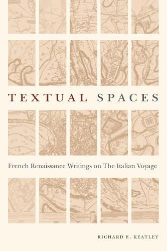 Cover image for Textual Spaces: French Renaissance Writings on the Italian Voyage