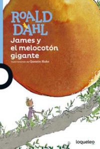 Cover image for James y el melocoton gigante