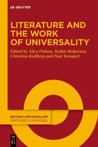 Cover image for Literature and the Work of Universality