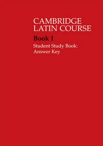Cover image for Cambridge Latin Course 1 Student Study Book Answer Key