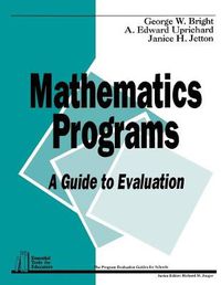 Cover image for Mathematics Programs: A Guide to Evaluation