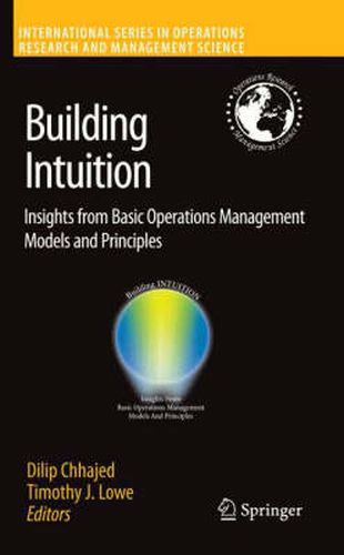 Cover image for Building Intuition: Insights from Basic Operations Management Models and Principles