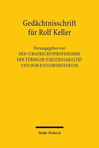 Cover image for Gedachtnisschrift fur Rolf Keller