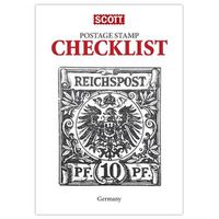 Cover image for Scott Stamp Checklist: Germany: Scott Stamp Checklist: Germany