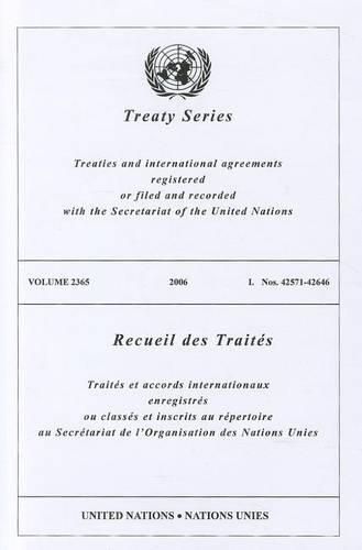 Cover image for Treaty Series: Volume 2365