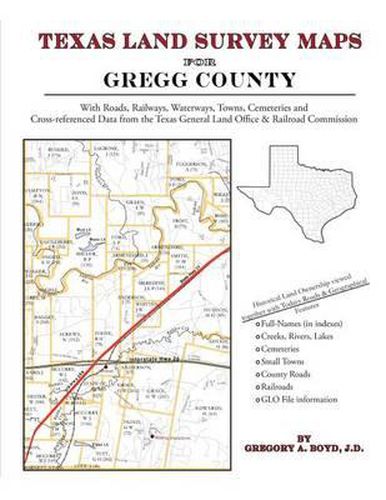 Texas Land Survey Maps for Gregg County