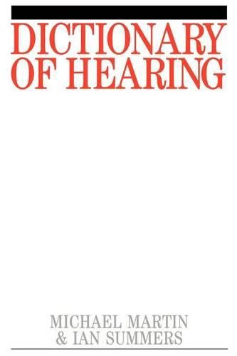 Cover image for Dictionary of Hearing and Acoustics