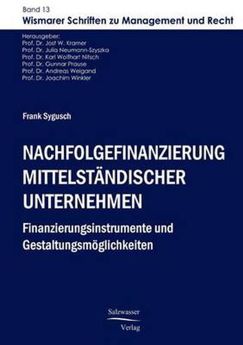 Cover image for Nachfolgefinanzierung mittelstandischer Unternehmen