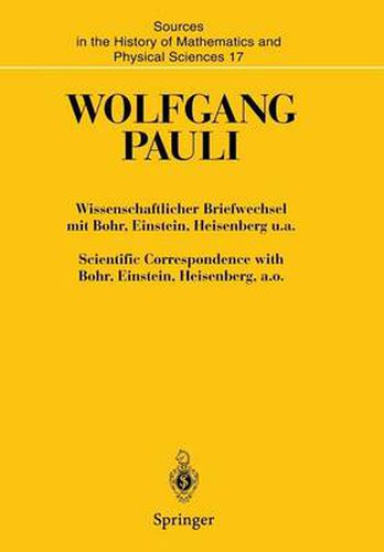 Wissenschaftlicher Briefwechsel mit Bohr, Einstein, Heisenberg U.A. / Scientific Correspondence with Bohr, Einstein, Heisenberg, A.O.: 1955-1956