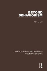 Cover image for Beyond Behaviorism