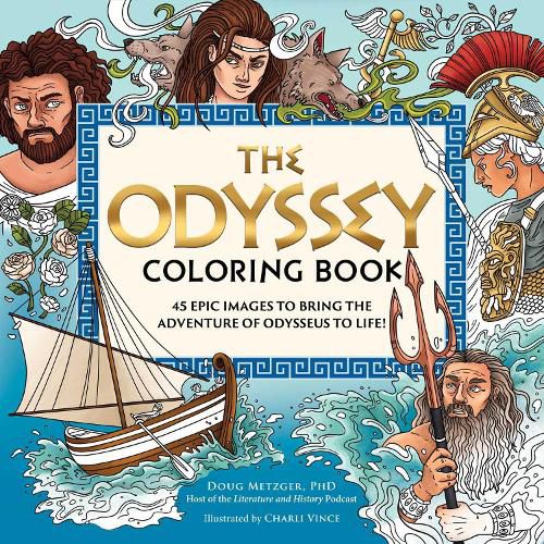 Cover image for The Odyssey Coloring Book