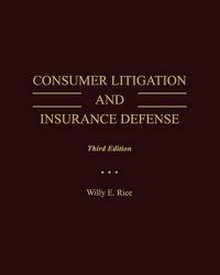 Cover image for Consumer Litigation and Insurance Defense