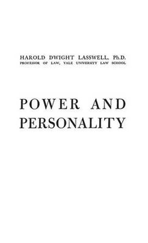 Cover image for Power and Personality