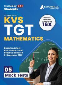 Cover image for KVS TGT Mathematics Exam Prep Book 2023 (Subject Specific)