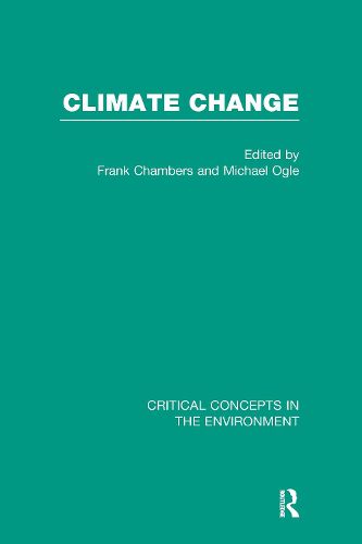 Cover image for Climate Change: Critical Concepts in the Environment