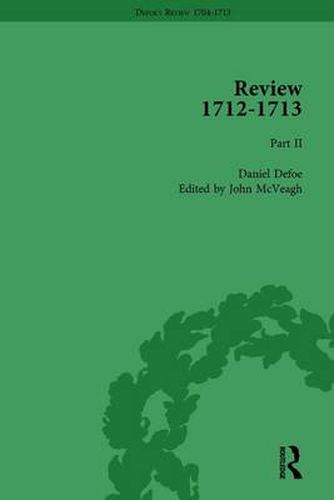 Cover image for Defoe's Review 1704-13, Volume 9 (1712-13), Part II
