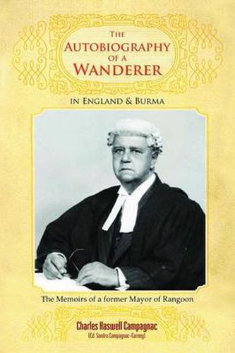 Cover image for The Autobiography of a Wanderer in England & Burma