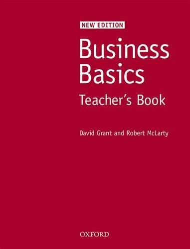 Cover image for Business Basics New Edition: Teacher's Book