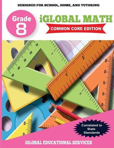 Cover image for iGlobal Math, Grade 8 Common Core Edition: Power Practice for School, Home, and Tutoring