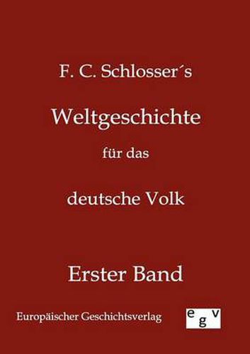 Cover image for Weltgeschichte fur das deutsche Volk