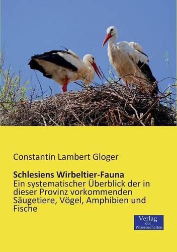 Cover image for Schlesiens Wirbeltier-Fauna: Ein systematischer UEberblick der in dieser Provinz vorkommenden Saugetiere, Voegel, Amphibien und Fische