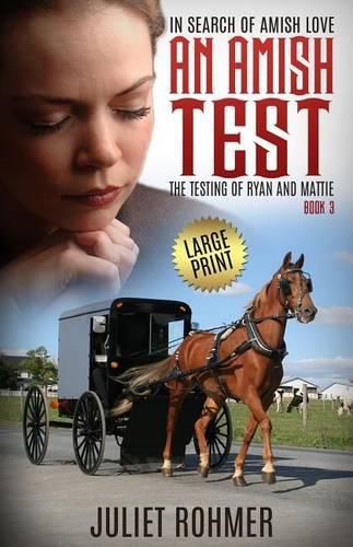 Cover image for An Amish Test (Large Print): The Testing of Ryan and Mattie