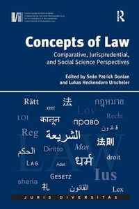 Cover image for Concepts of Law: Comparative, Jurisprudential, and Social Science Perspectives