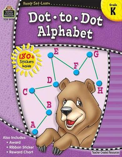 Cover image for Ready-Set-Learn: Dot-To-Dot Alphabet Grd K