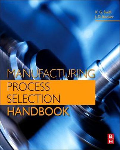 Cover image for Manufacturing Process Selection Handbook