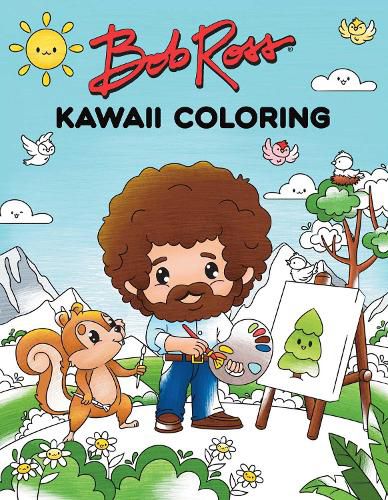 Cover image for Bob Ross Kawaii Coloring