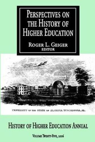 Cover image for Perspectives on the History of Higher Education: Volume 25, 2006