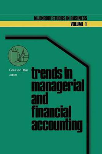 Cover image for Trends in managerial and financial accounting: Income determination and financial reporting