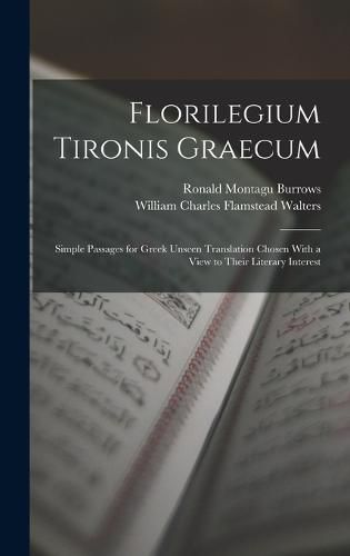 Cover image for Florilegium Tironis Graecum