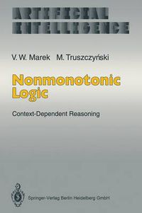 Cover image for Nonmonotonic Logic: Context-Dependent Reasoning