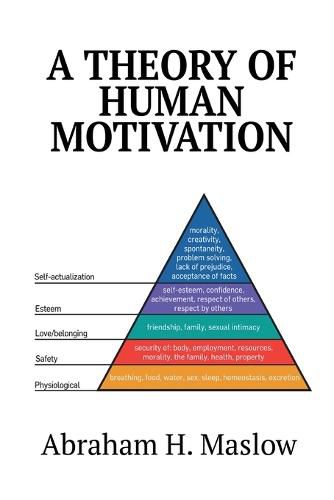 Cover image for A Theory of Human Motivation