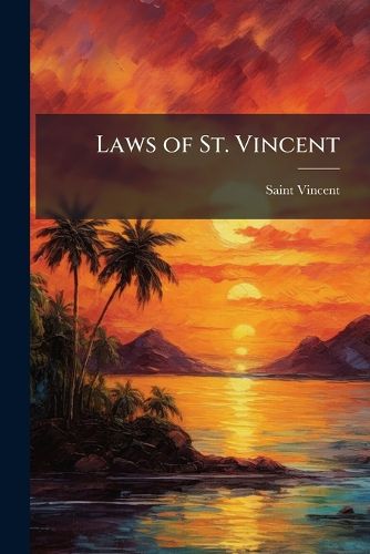 Cover image for Laws of St. Vincent