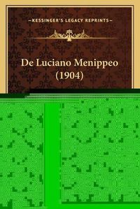 Cover image for de Luciano Menippeo (1904)