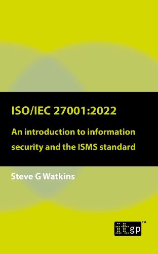 Cover image for ISO/IEC 27001:2022