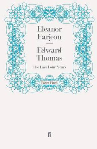 Cover image for Edward Thomas: The Last Four Years