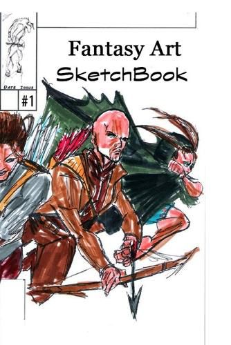 Cover image for Fantasy Art Sketchbook #1