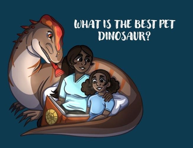 Cover image for What is the best pet Dinosaur?