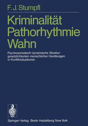 Cover image for Kriminalitat Pathorhythmie Wahn