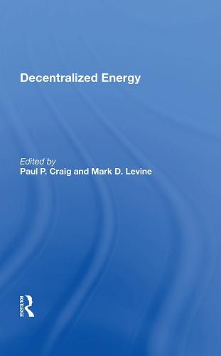 Cover image for Decentralized Energy