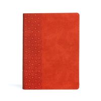 Cover image for CSB Study Bible, Coral LeatherTouch, Indexed