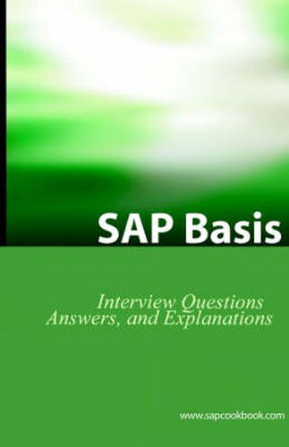 Cover image for SAP Basis Certification Questions: Basis Interview Questions, Answers, and Explanations