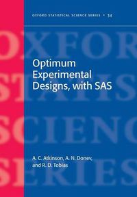 Cover image for Optimum Experimental Designs, with SAS