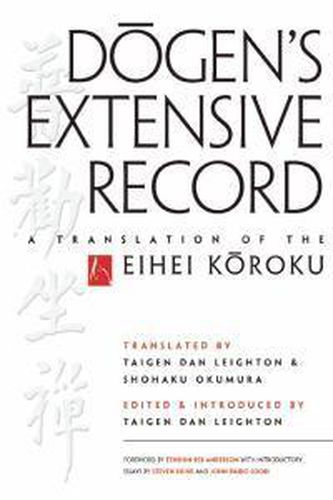 Cover image for Dogen's Extensive Record: A Translation of the Eihei Koroku