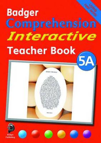 Cover image for Badger Comprehension Interactive KS2: Teacher Book 5A