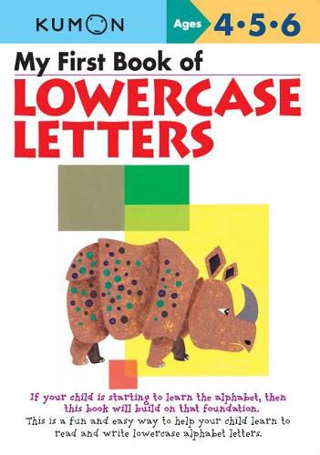 Cover image for My First Book of Lowercase Letters